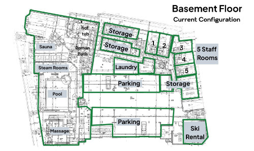 Basement floor plan
