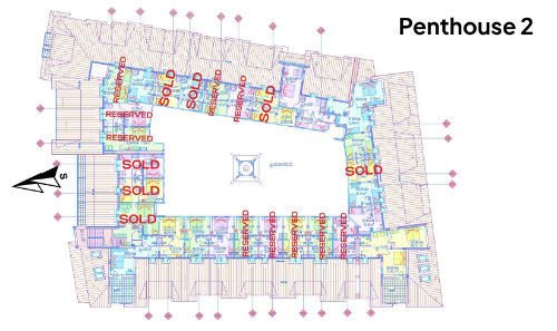 Penthouse 2 floor plan