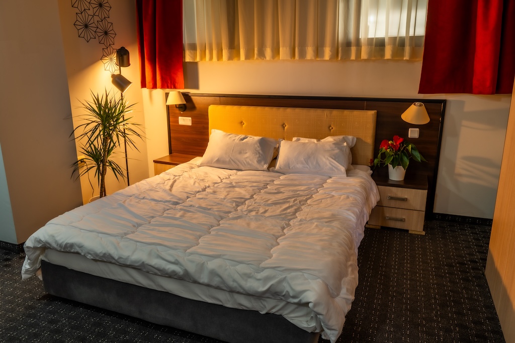 One-bedroom apartment living area at Bansko Mountain Homes